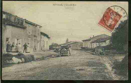 Ville de REVILLEAUXBOIS Carte postale ancienne Ville de REVILLEAUXBOIS Carte postale ancienne