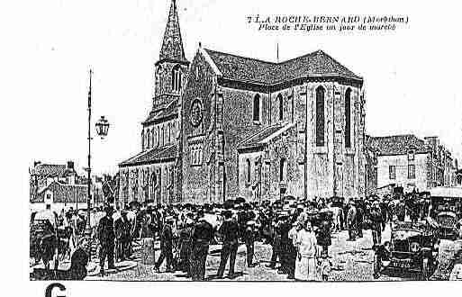 Ville de ROCHEBERNARD(LA) Carte postale ancienne