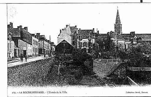 Ville de ROCHEBERNARD(LA) Carte postale ancienne