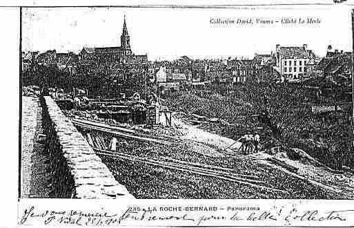 Ville de ROCHEBERNARD(LA) Carte postale ancienne