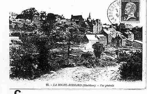 Ville de ROCHEBERNARD(LA) Carte postale ancienne