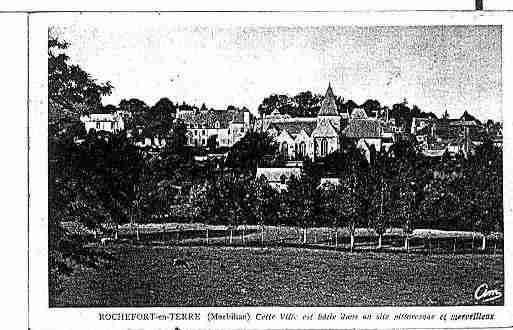 Ville de ROCHEFORTENTERRE Carte postale ancienne