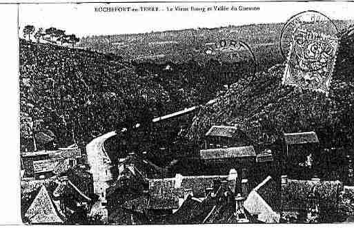 Ville de ROCHEFORTENTERRE Carte postale ancienne
