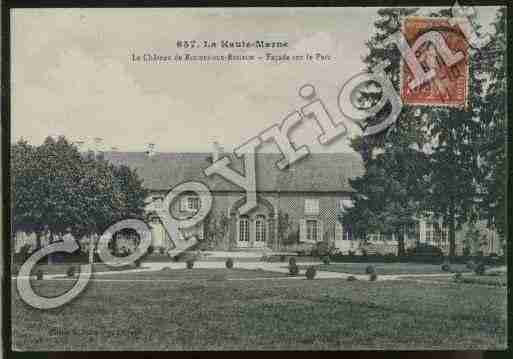 Ville de ROCHESSURROGNON Carte postale ancienne