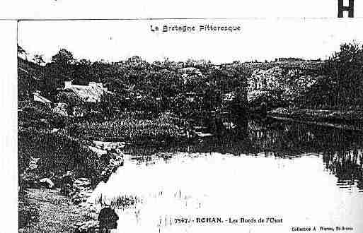 Ville de ROHAN Carte postale ancienne