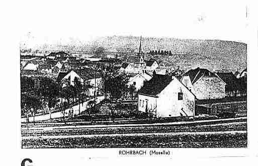 Ville de ROHRBACHLESBITCHE Carte postale ancienne Ville de ROHRBACHLESBITCHE Carte postale ancienne