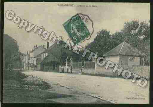 Ville de ROLAMPONT Carte postale ancienne