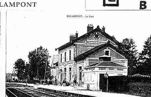 Ville de ROLAMPONT Carte postale ancienne