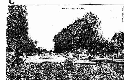 Ville de ROLAMPONT Carte postale ancienne