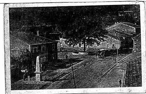Ville de ROMAGNESOUSLESCOTES Carte postale ancienne