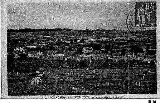 Ville de ROMAGNESOUSMONTFAUCON Carte postale ancienne