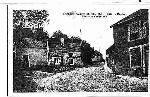 Ville de ROMAINSURMEUSE Carte postale ancienne