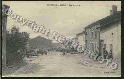 Ville de ROSIERESENHAYE Carte postale ancienne