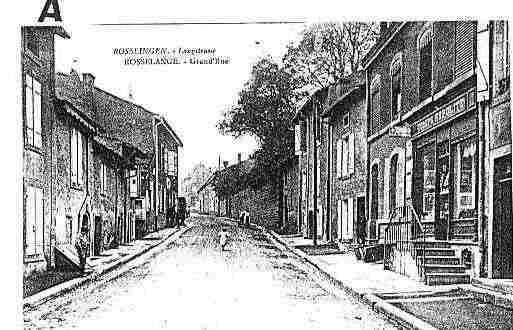 Ville de ROSSELANGE Carte postale ancienne