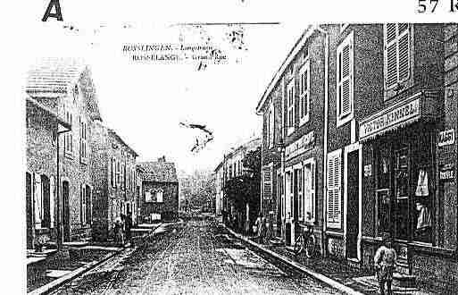 Ville de ROSSELANGE Carte postale ancienne