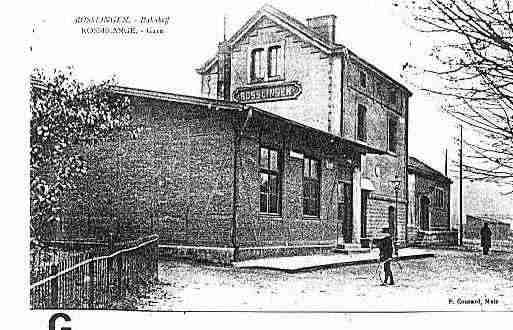 Ville de ROSSELANGE Carte postale ancienne