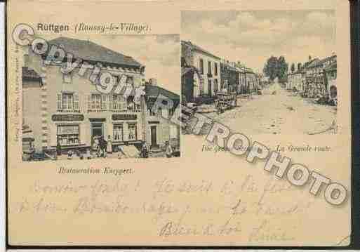 Ville de ROUSSYLEVILLAGE Carte postale ancienne