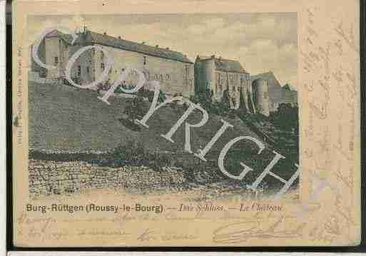 Ville de ROUSSYLEVILLAGE Carte postale ancienne