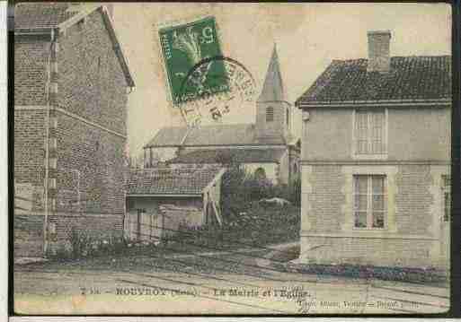 Ville de ROUVROYRIPONT Carte postale ancienne