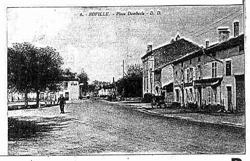 Ville de ROVILLEDEVANTBAYON Carte postale ancienne