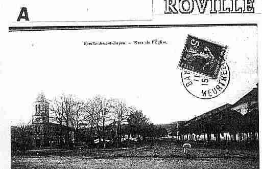 Ville de ROVILLEDEVANTBAYON Carte postale ancienne