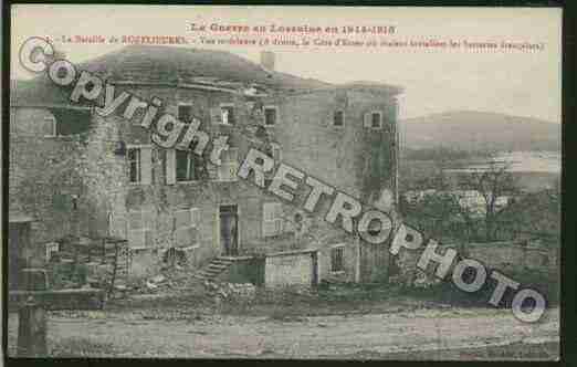 Ville de ROZELIEURES Carte postale ancienne