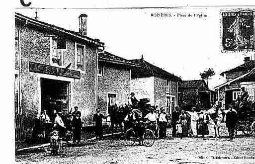 Ville de ROZIERES Carte postale ancienne