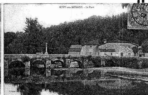 Ville de RUPTAUXNONAINS Carte postale ancienne