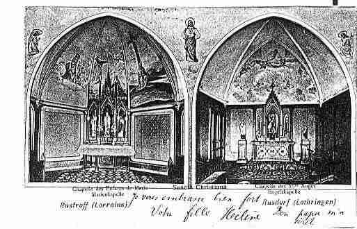 Ville de RUSTROFF Carte postale ancienne