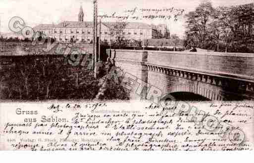 Ville de SABLON Carte postale ancienne Ville de SABLON Carte postale ancienne
