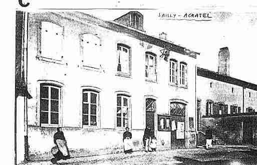 Ville de SAILLYACHATEL Carte postale ancienne