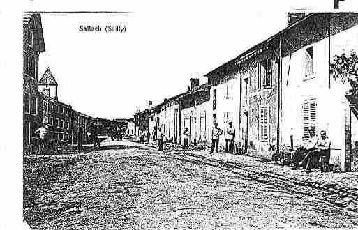 Ville de SAILLYACHATEL Carte postale ancienne