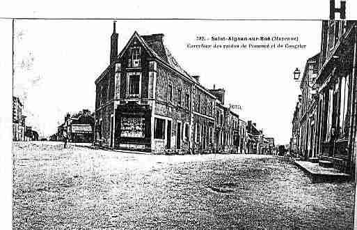 Ville de SAINTAIGNANSURROE Carte postale ancienne