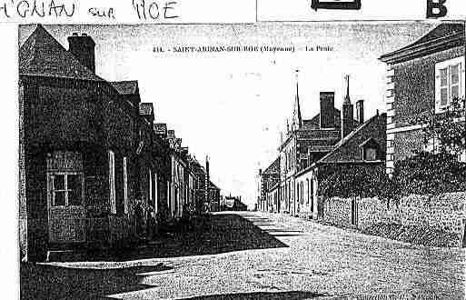 Ville de SAINTAIGNANSURROE Carte postale ancienne Ville de SAINTAIGNANSURROE Carte postale ancienne