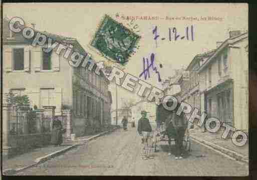 Ville de SAINTAMANDSURFION Carte postale ancienne