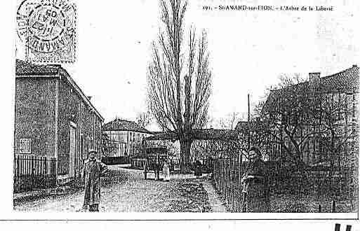 Ville de SAINTAMANDSURFION Carte postale ancienne