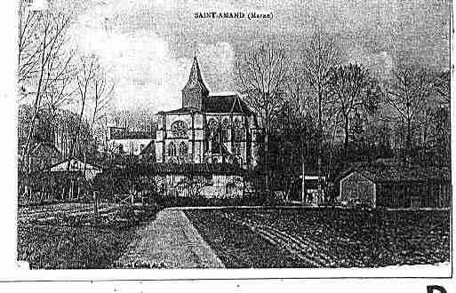 Ville de SAINTAMANDSURFION Carte postale ancienne