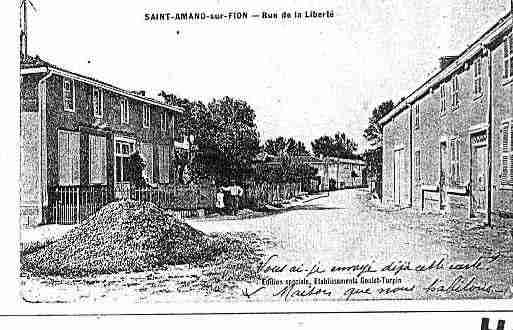 Ville de SAINTAMANDSURFION Carte postale ancienne