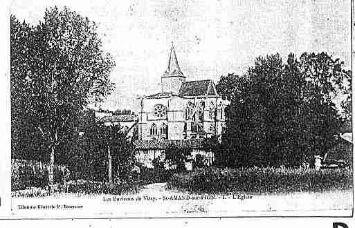 Ville de SAINTAMANDSURFION Carte postale ancienne