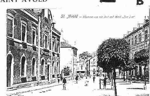 Ville de SAINTAVOLD Carte postale ancienne