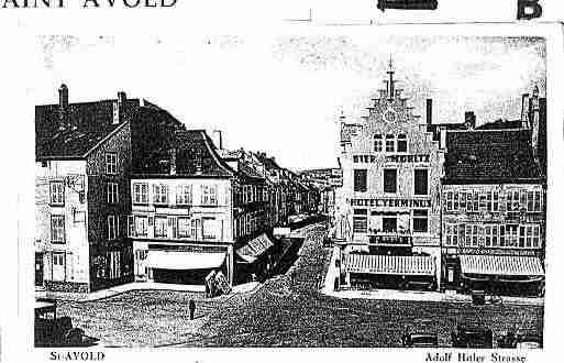 Ville de SAINTAVOLD Carte postale ancienne