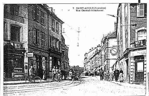 Ville de SAINTAVOLD Carte postale ancienne