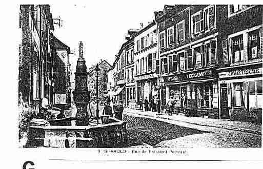 Ville de SAINTAVOLD Carte postale ancienne