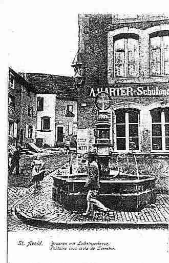 Ville de SAINTAVOLD Carte postale ancienne