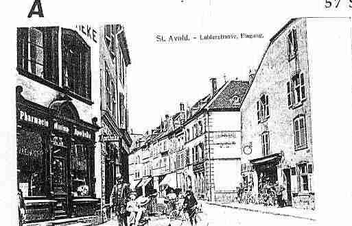 Ville de SAINTAVOLD Carte postale ancienne