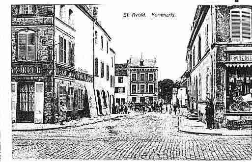Ville de SAINTAVOLD Carte postale ancienne