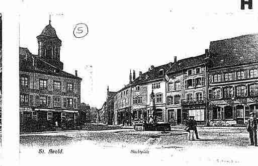 Ville de SAINTAVOLD Carte postale ancienne