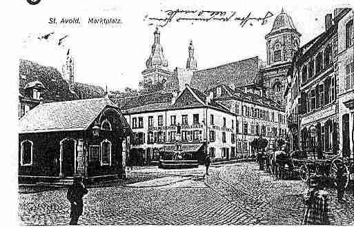 Ville de SAINTAVOLD Carte postale ancienne