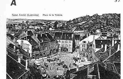 Ville de SAINTAVOLD Carte postale ancienne