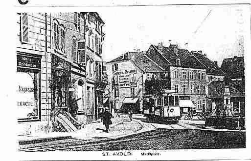 Ville de SAINTAVOLD Carte postale ancienne